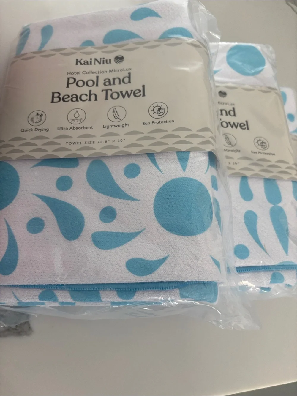 6 beach towelsCoral and Teal Printed Beach Towels -
